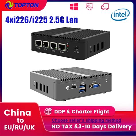 Micro Firewall Appliance, OPNsense, VPN, Router PC, Intel Celeron J4125, HUNSN RS34g, AES-NI, 4 x Intel 2. . Topton intel j4125 4x i225 firewall appliance